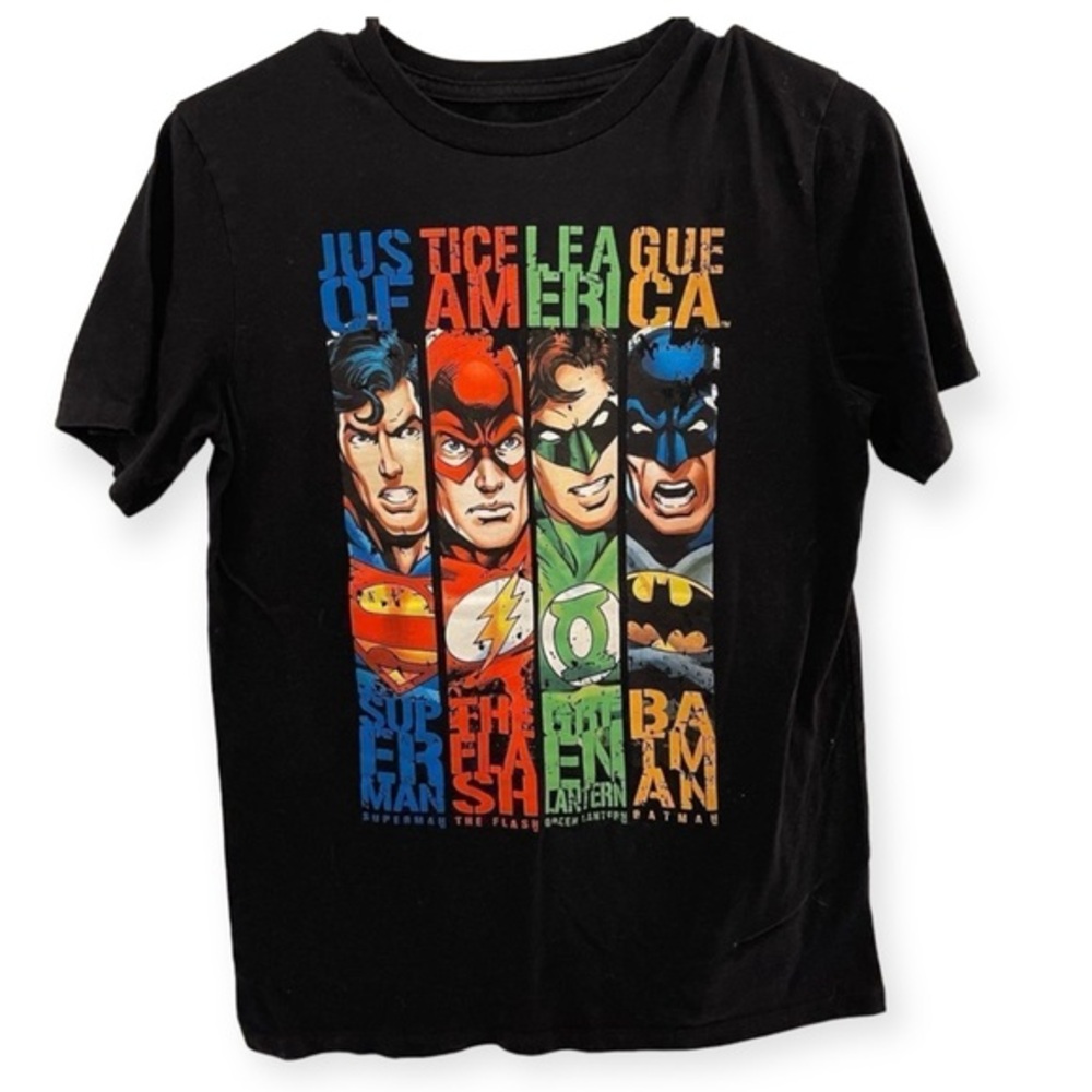 Justice‎ League Boys Superhero T-shirt Size YXL(14)